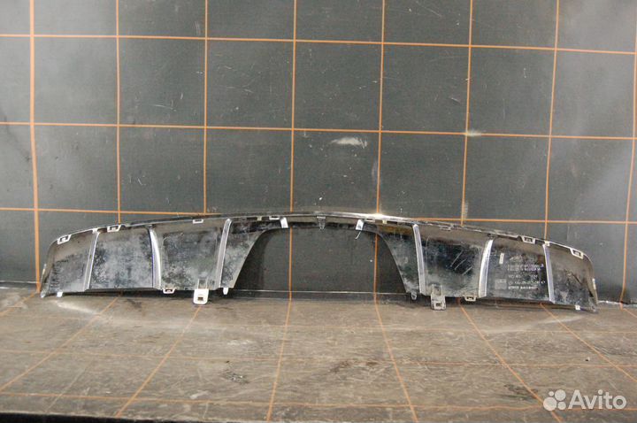 Спойлер бампера заднего-Mercedes-Benz GL- AMG X166