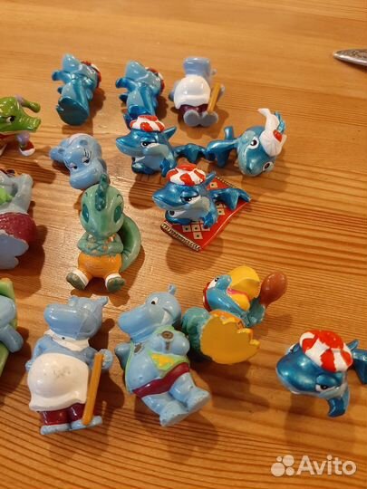 Игрушки из киндера 90х