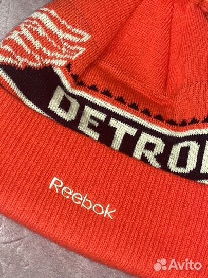 Шапка Детройт Ред Уингз reebok детская