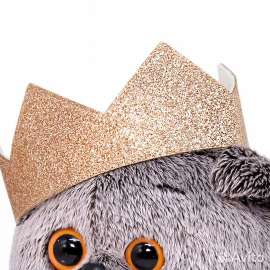 Кот Басик - Царь 22 см