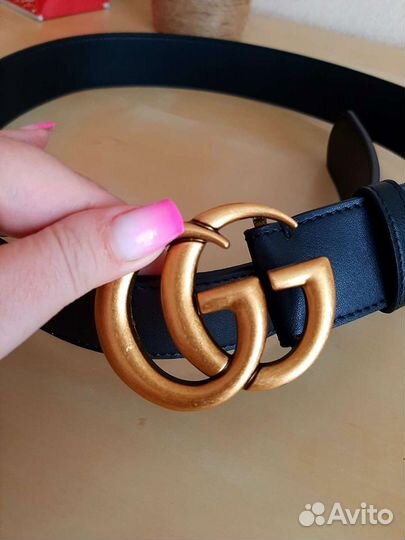 Ремень gucci кожа