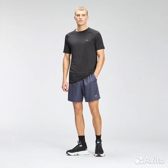 Шорты Myprotein Repeat Graphic - Graphite