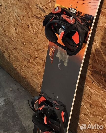 Комплект сноуборд + крепления + ботинки