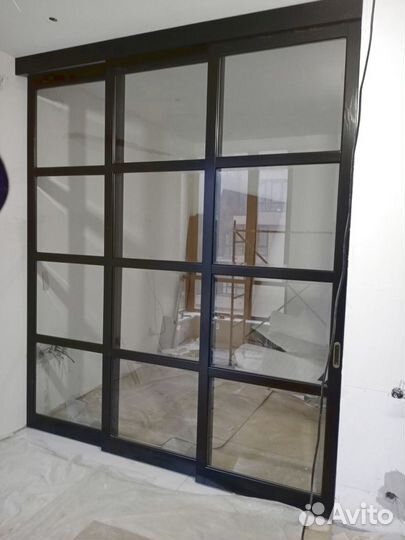 Лофт перегородки из стали