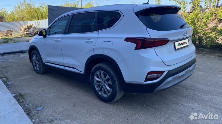 Hyundai Santa Fe 2.4 AT, 2019, 160 000 км