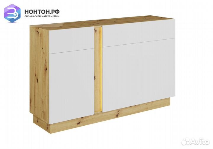 Комод modoкд-2 артизан / белыйматовый