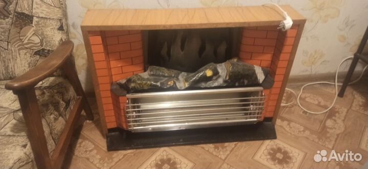 Обогреватель камин электрический СССР