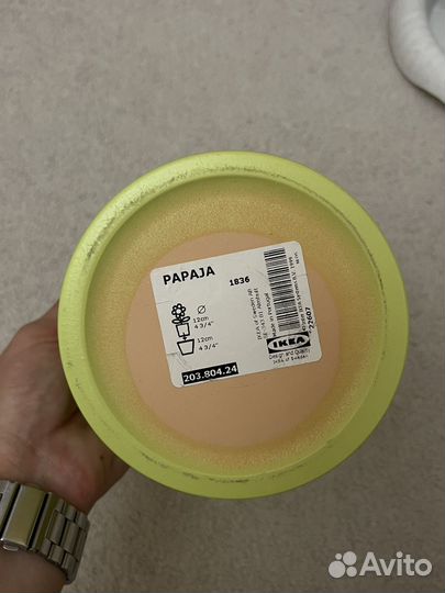 Цветочные горшки, кашпо papaja керамическое IKEA