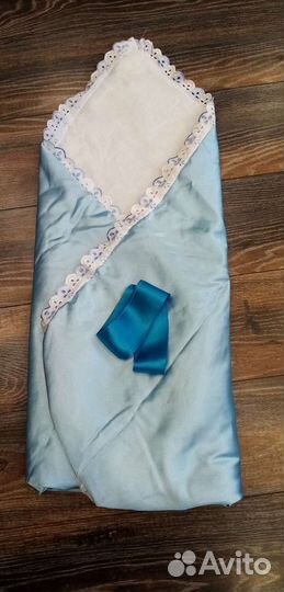 Конверт на выписку для мальчика осень - зима