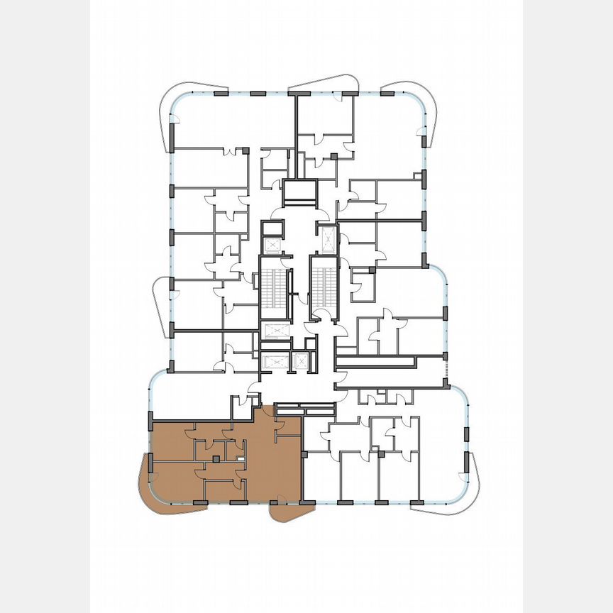 2-к. квартира, 110,3 м², 5/14 эт.