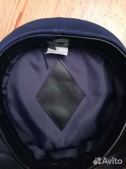 Фуражка офисная синяя, 59 размер