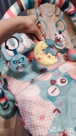 Музыкальный коврик с пианино