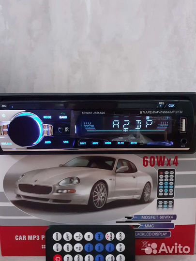 Автомагнитола с блютуз (bluetooth) новая