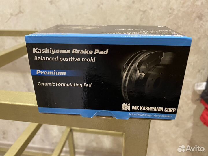 Тормозные колодки передние nissan tiida