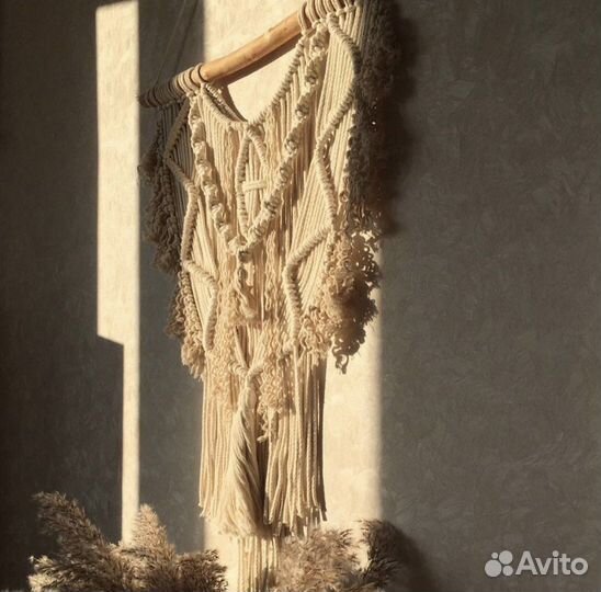 Панно макраме