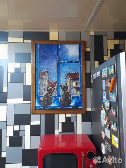 Картина,оргалит, маслом