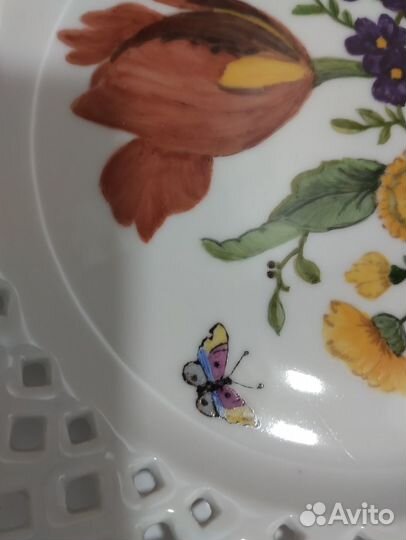 Тарелка ручная роспись Германия