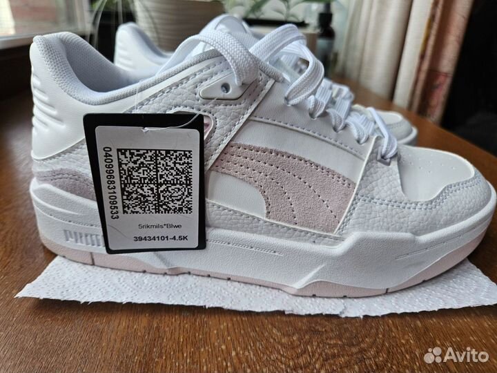 Puma новые белые женские кроссовки 36.5