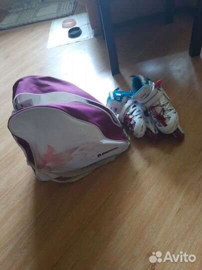 Роликовые коньки детские раздвижные