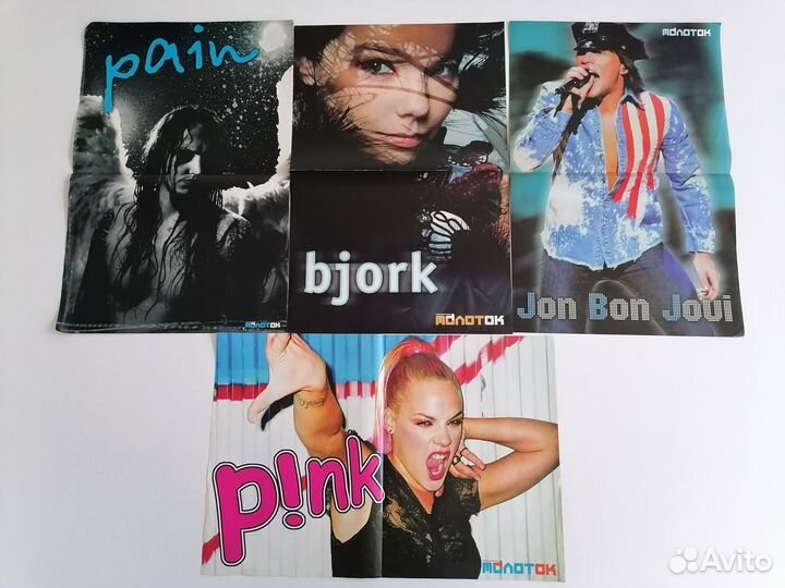 Плакаты постеры певцы зарубежные