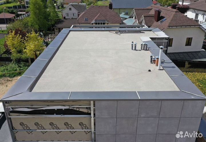 Монтаж пвх кровли