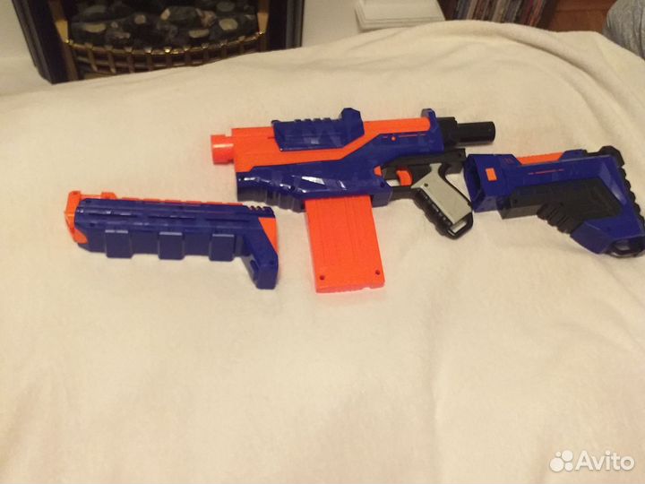 Nerf с 12 патронами