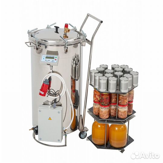Автоклав «Фермер Нерж» aisi 304, 125 литров