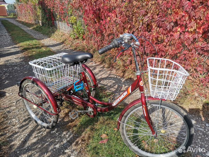 Велосипед взрослый новый грузовой Чемпион