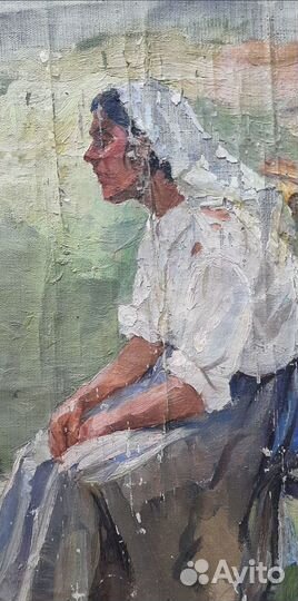 Картина. Колхозница