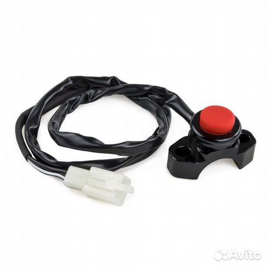 Кнопка на руль без фиксации под хомут зеркала D-22