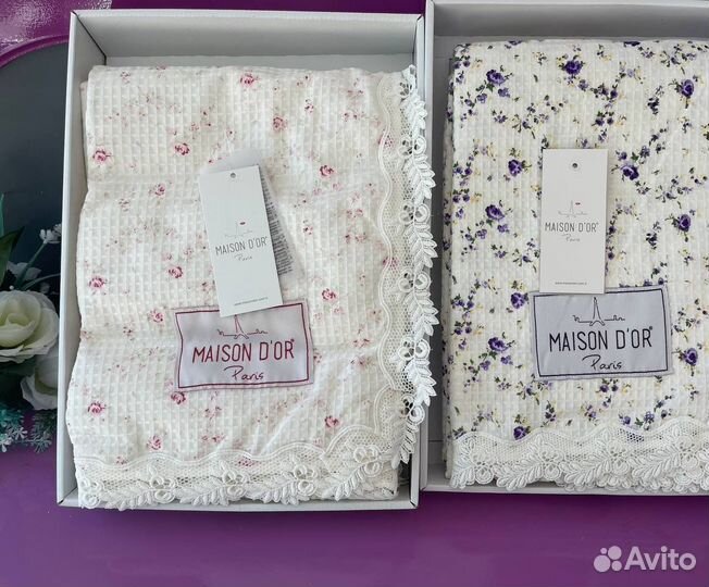 Плед Maison Dor “roses pkie” размер: Евро 220-240