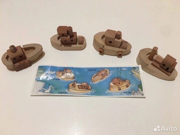 Кораблики киндер