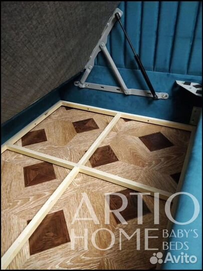 Детская кровать с мягкими бортиками