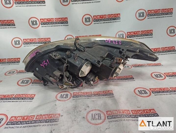 Фара левая nissan fuga