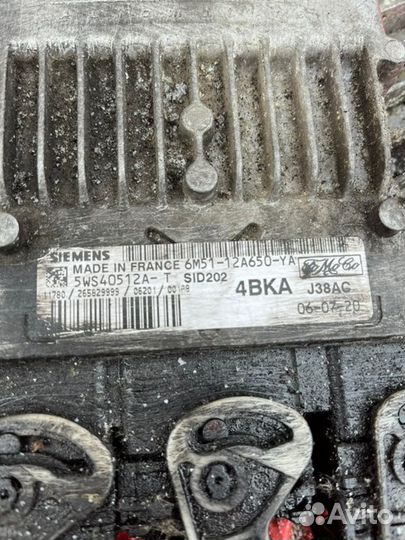 Эбу Ford Focus 2 1.8 diz 2006 sid 202