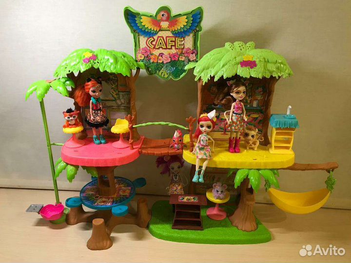 Enchantimals кафе (дом) и куклы