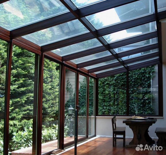 Зимний сад / Алюминиевые конструкции