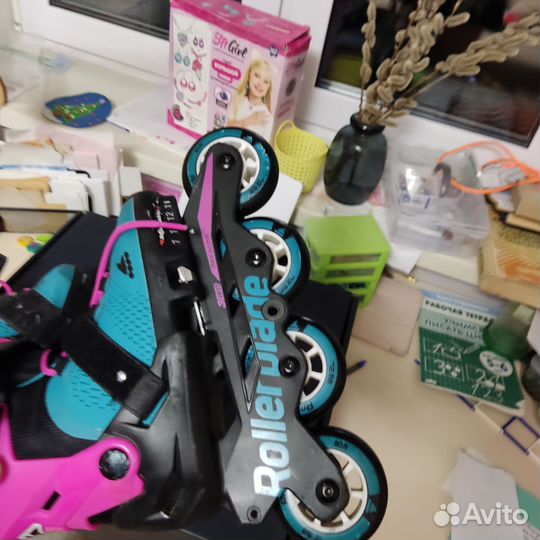 Ролики rollerblade детские раздвижные