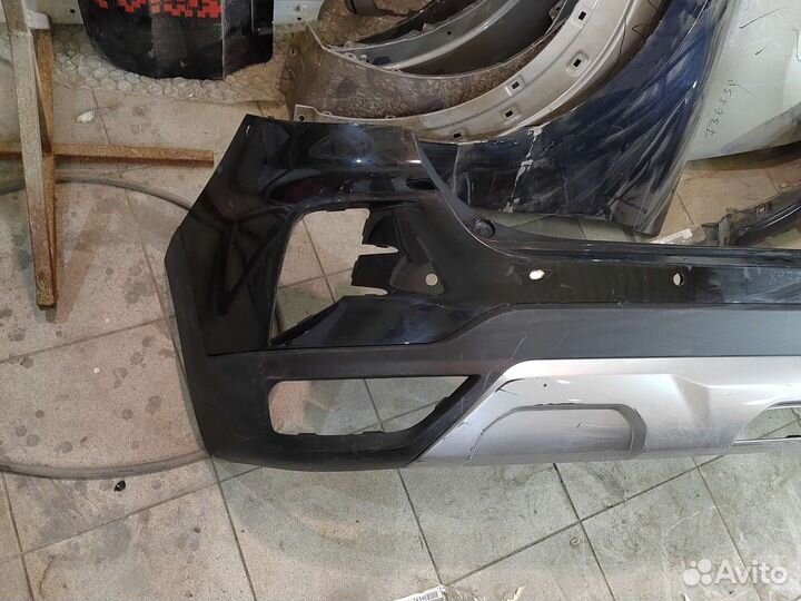 Задний бампер kia Rio x-line