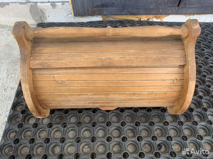 Хлебница деревянная СССР