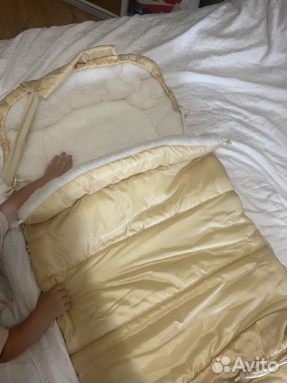 Зимний конверт в коляску