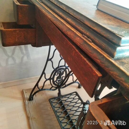 Швейная машинка Singer ножная/ручная 1913 г