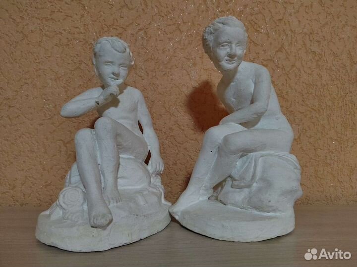 Статуэтка скульптура из гипса ручная работа