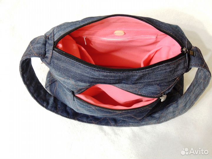 Джинсовая сумка 30*25