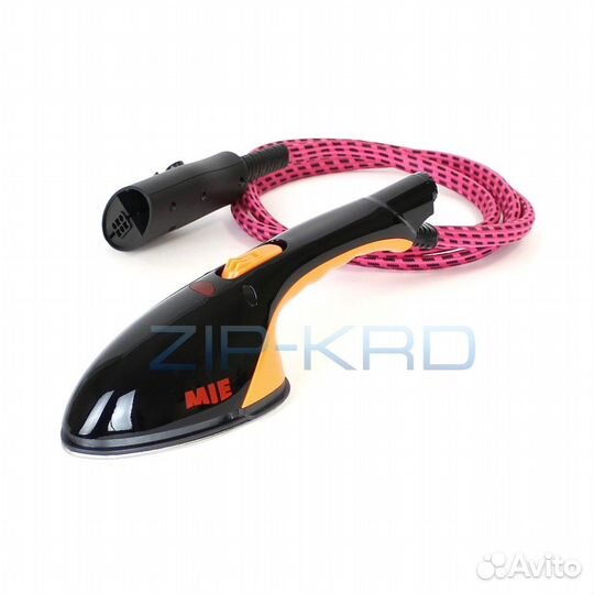 Утюжок (черно-оранжевый) в сборе с парошлангом и ш