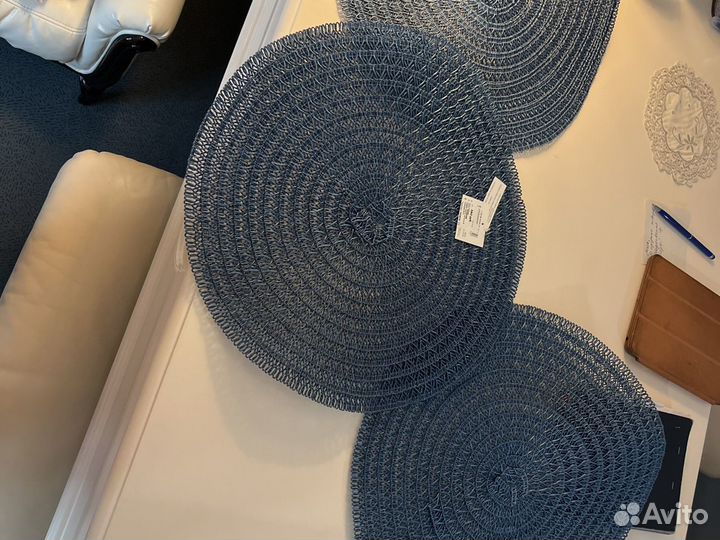 Подставка, салфетки, приборы кухонные Икея на стол