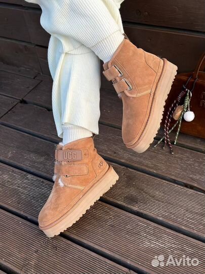 Угги женские на липучке ugg