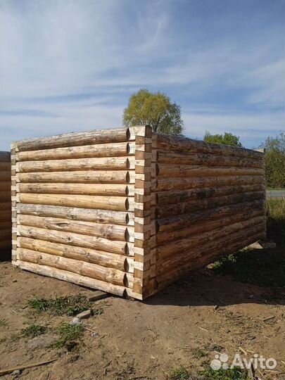 Сруб бани 6 на 4 и 5 на 3