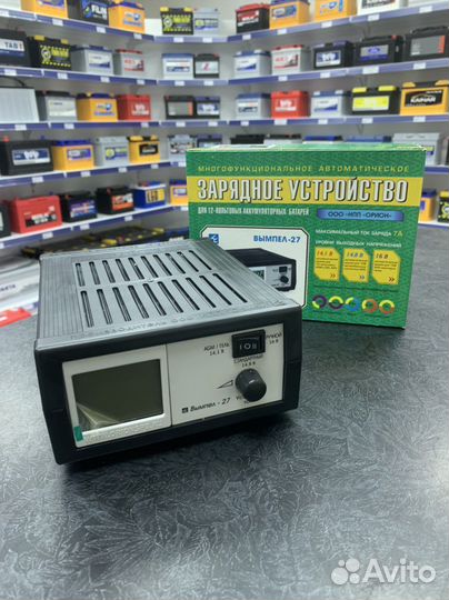 Зарядное устройство Вымпел-27. AGM, руч. режим 16V