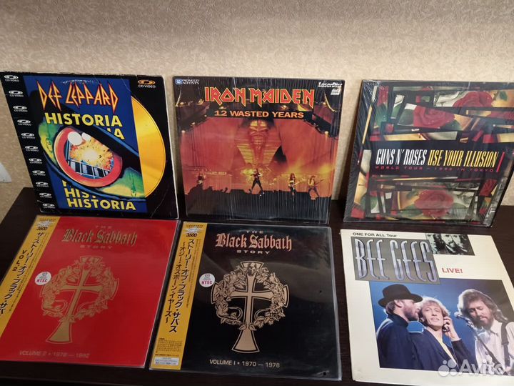 Laser disk Лазерные диски видео концерты